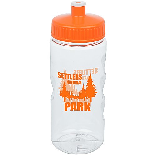Clear Impact Mini Mountain Sport Bottle - 22 oz Main Image