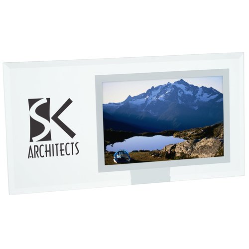 Horizontal Beveled Glass Frame - 4" x 6" Main Image