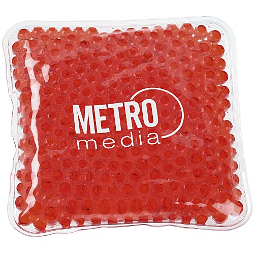 Square Aqua Pearls Hot/Cold Pack Main Image