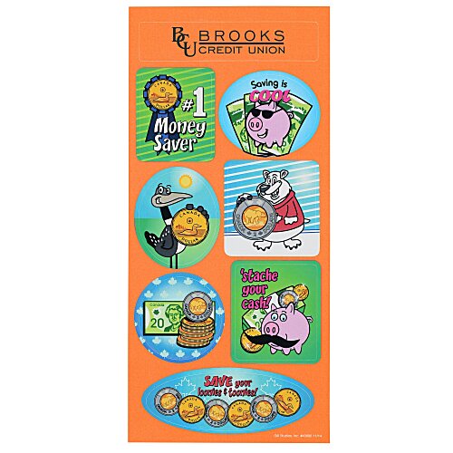 Super Kid Sticker Sheet - Money Saving Main Image