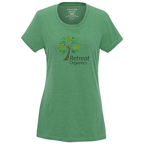 Bodie Heathered Blend Tee - Ladies' - Full Colour Main Image