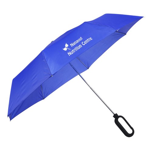 Carabiner Handle Folding Umbrella - 42" Arc Main Image