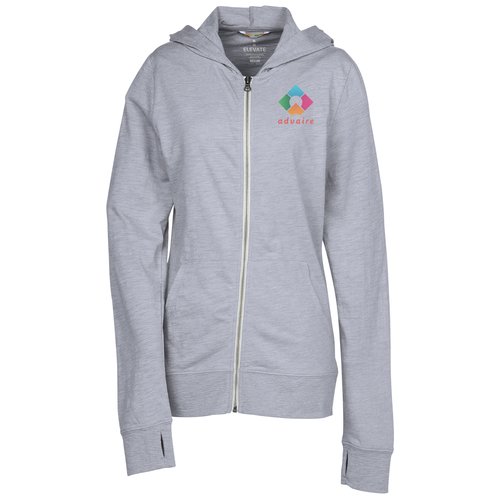 Garner Full-Zip Lightweight Hoodie - Ladies' - Full Colour Main Image
