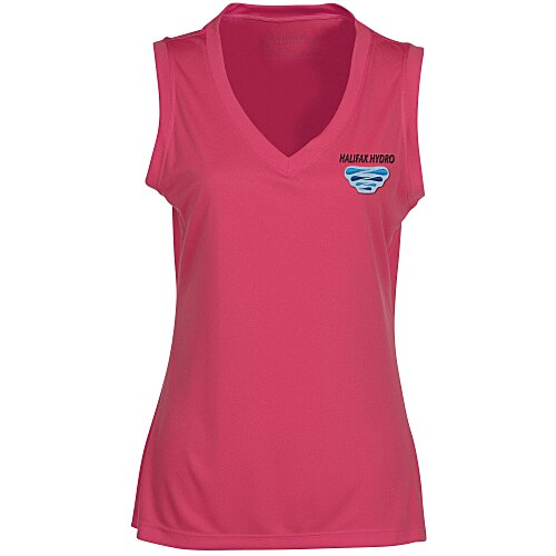 Pro Team Moisture Wicking Sleeveless Tee - Ladies' - Embroidered Main Image