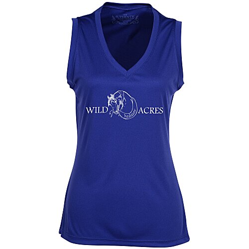 Pro Team Moisture Wicking Sleeveless Tee - Ladies' - Screen Main Image