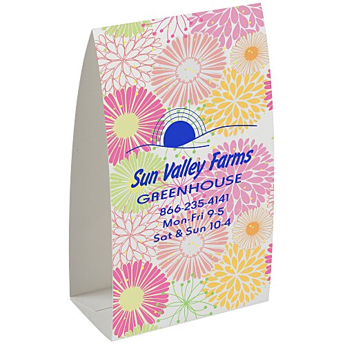 Two Sided Table Tent - Vertical Main Image