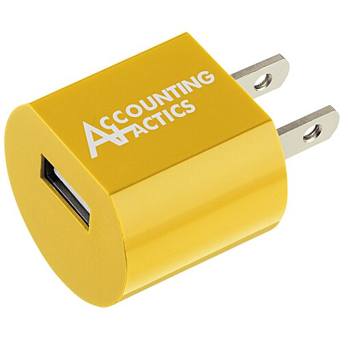 Rounded USB Wall Charger Main Image