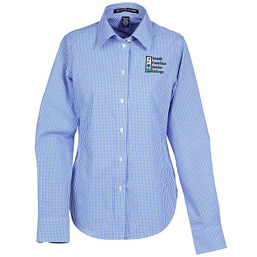 Crown Collection Gingham Check Shirt - Ladies' Main Image