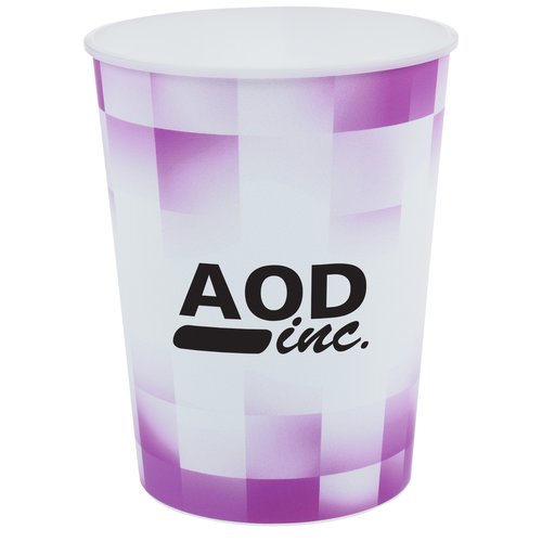 Shaded Checkers Stadium Cup - 16 oz. Main Image