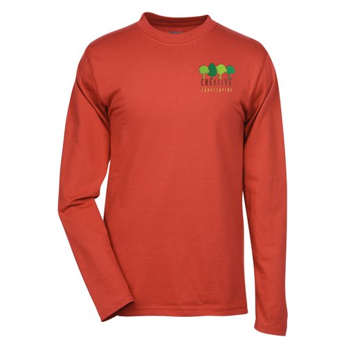 Dri-Balance Blend Long Sleeve Tee - Men's - Embroidered Main Image