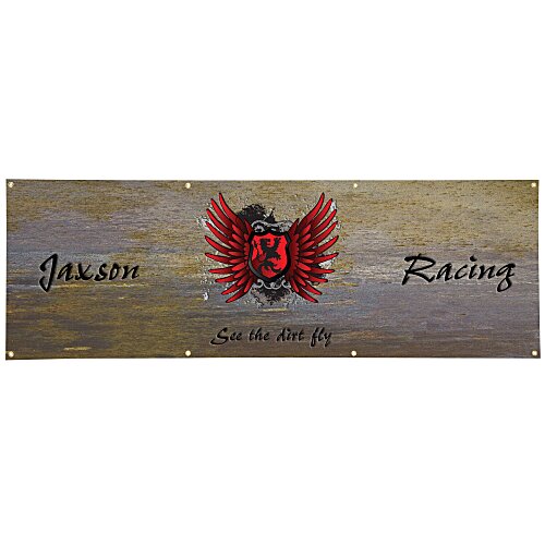 Value Outdoor Banner - 2 feet x 6 feet - 24 hr Main Image