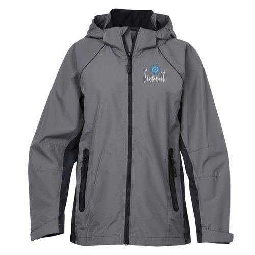 Chambly Colourblock Lightweight Hooded Jacket - Ladies' Main Image
