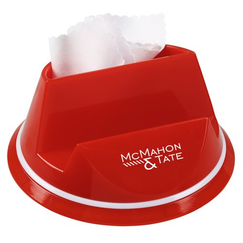Swivel Gadget Stand with Cleaning Cloth Main Image