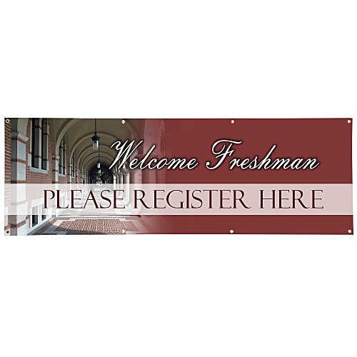 Value Indoor Banner - 2' x 6' - 24 hr Main Image