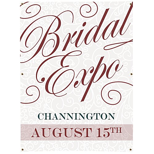 Value Indoor Banner - 3' x 4' - 24 hr Main Image