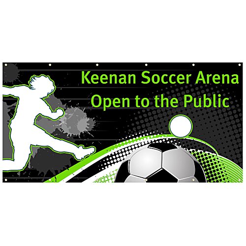 Value Indoor Banner - 5' x 10' - 24 hr Main Image