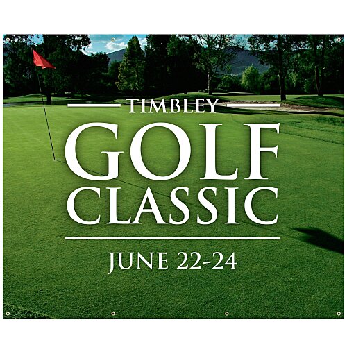 Value Indoor Banner - 5' x 6' - 24 hr Main Image