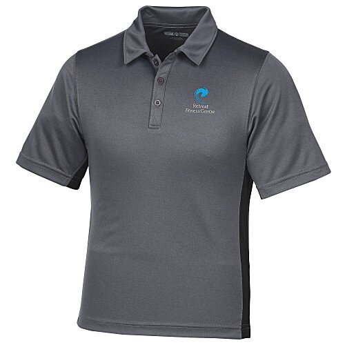Side Swipe Colourblock Performance Polo - Men's Main Image