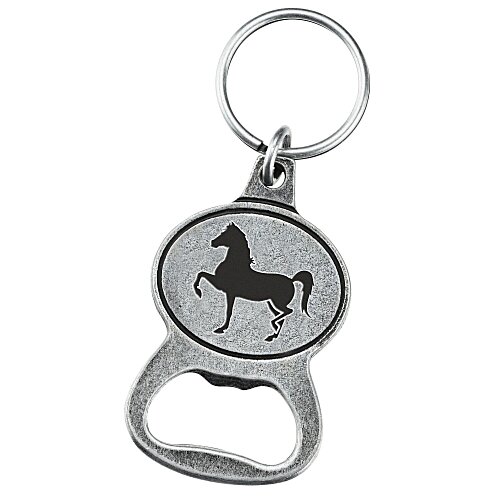 Econo Bottle Opener Keychain - Oval Main Image