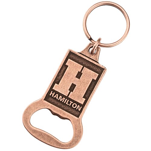 Econo Bottle Opener Keychain - Rectangle Main Image