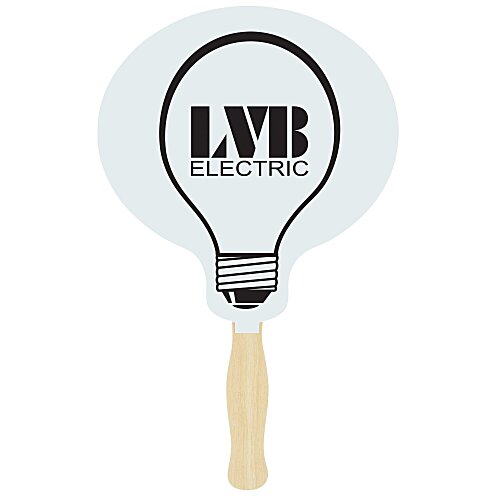 Hand Fan - Lightbulb Main Image