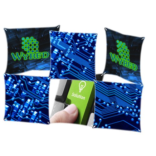 Geometrix Jr. Pop-Up Display - 6 Panel - Replacement Graphic Set Main Image
