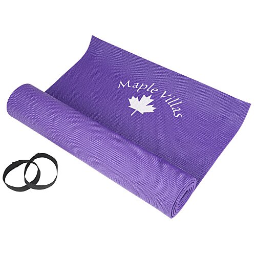 Deluxe Yoga Mat with Carrying Case Main Image