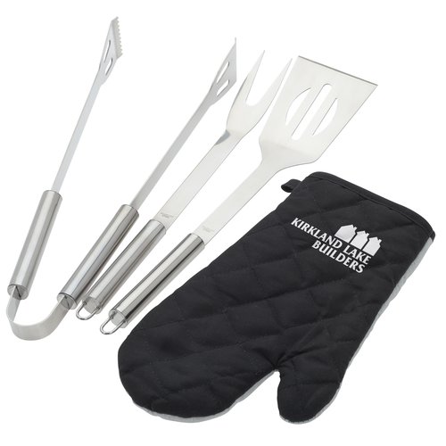 BBQ Tool and Mitt Set Main Image