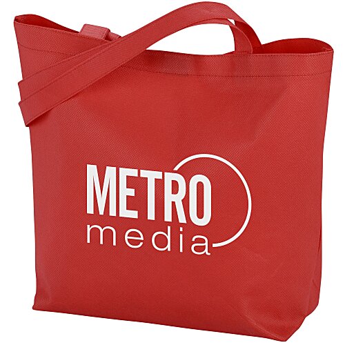Stay Shut Non-Woven Tote - 11 3/4 inches x 14 3/4 inches Main Image