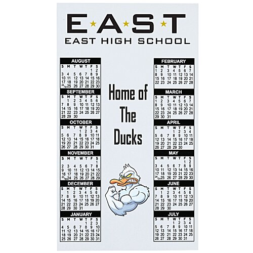 Academic Calendar Magnet Main Image