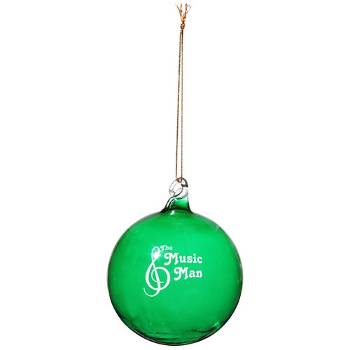 Hand Blown Glass Ornament - 3 inches Main Image