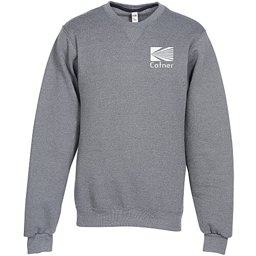 Fruit of the Loom Sofspun Crew Sweatshirt - Screen Main Image