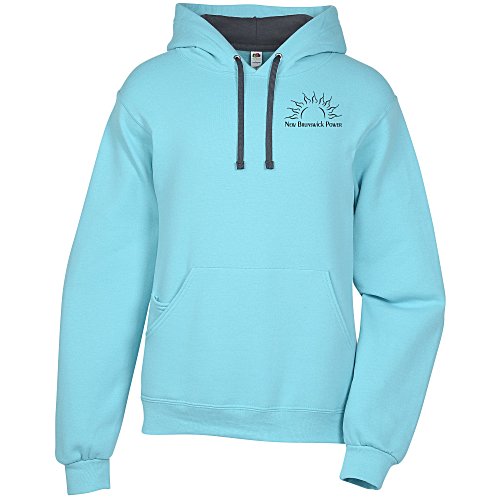 Fruit of the Loom Sofspun Hooded Sweatshirt - Screen Main Image