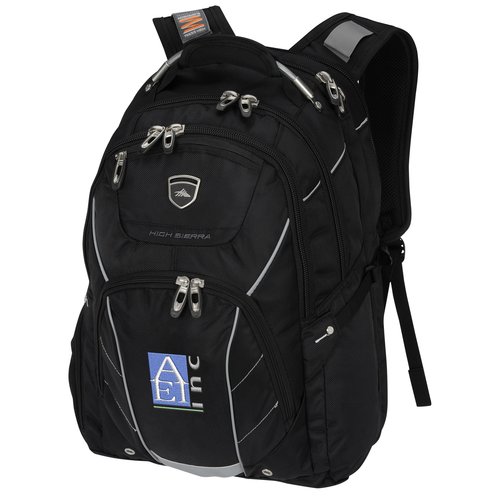 High Sierra Elite Fly-By 17-inch Laptop Backpack - Embroidered Main Image