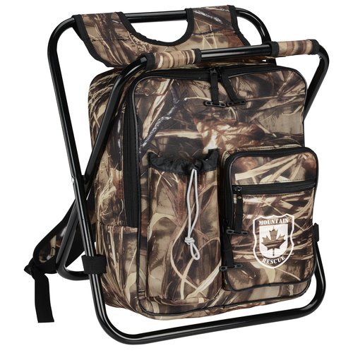 Chillin' 24-Can Cooler Bag Stool - Camo Main Image