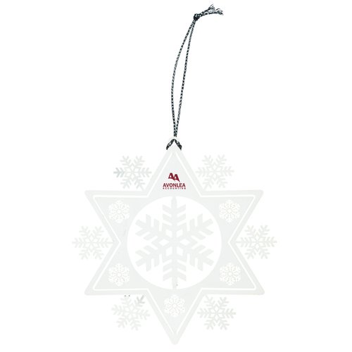 Pop Out Snowflake Ornament Main Image