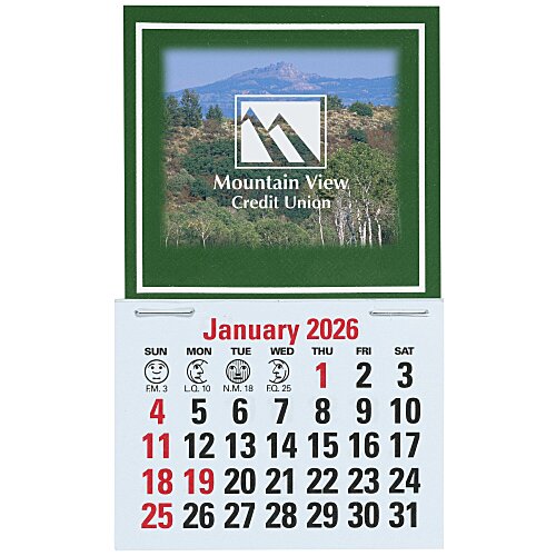Full Colour Stick Up Calendar - Square Main Image