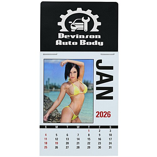 Swimsuit Stick Up Calendar - Rectangle Main Image