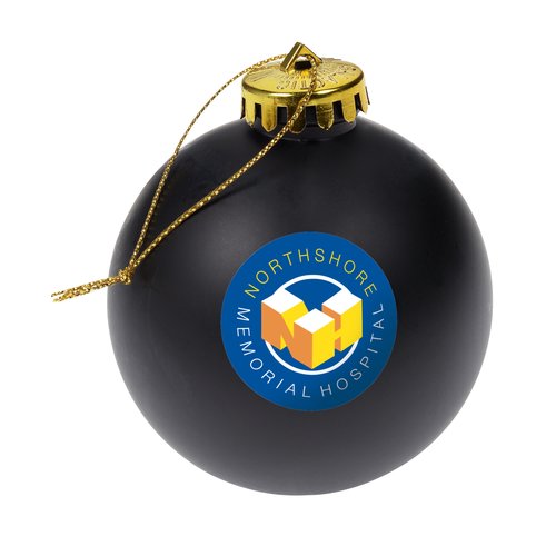 Satin Round Ornament - Full Colour Main Image