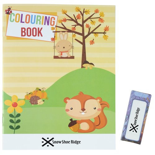 Colouring Book Crayon Pack Combo Main Image