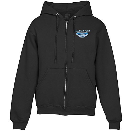 Fruit of the Loom Supercotton Full-Zip Sweatshirt - Embroidered Main Image