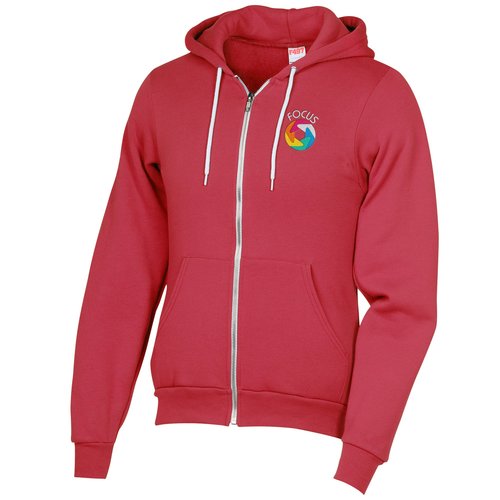 American Apparel Flex Fleece Zip Hoodie - Embroidered Main Image