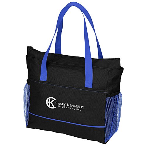 Air Mesh Accent Handle Lunch Cooler Main Image