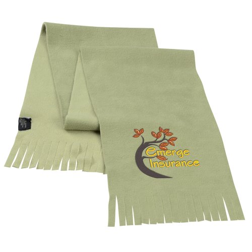 Polar Fleece Fringed Scarf Main Image