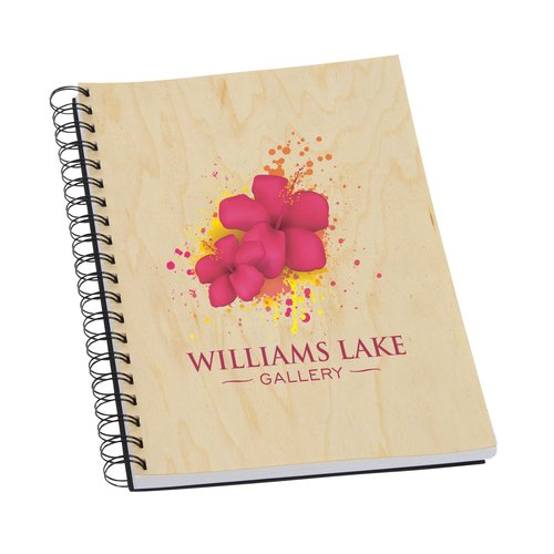 Wooden Cover Journal - 7" x 10" Main Image
