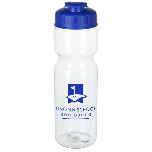 Clear Impact Olympian Sport Bottle with Flip Lid - 28 oz Main Image