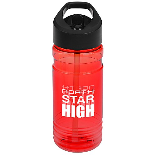 Line Up Bottle with Flip Straw Lid - 20 oz Main Image