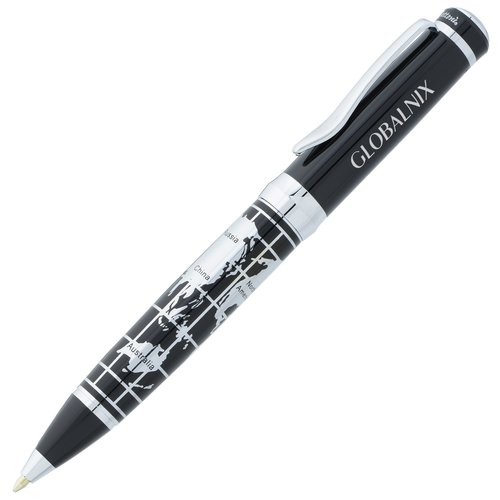 Bettoni Chrome World Twist Metal Pen Main Image