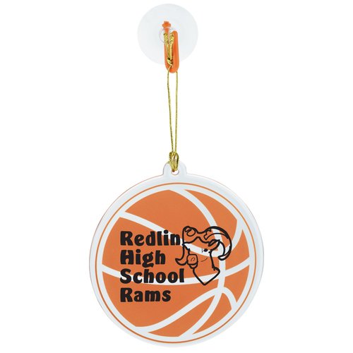 Sun Catcher Ornament - Basketball Main Image