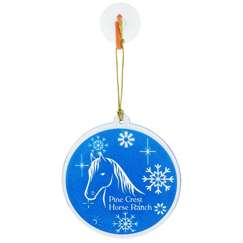 Sun Catcher Ornament - Snowflake Main Image